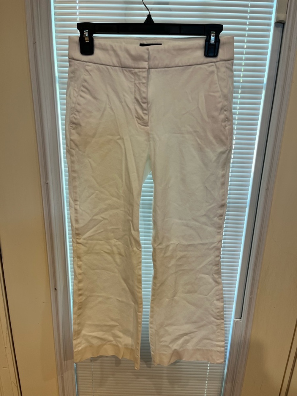 J. Crew Hayden Ankle Pants in Off-White